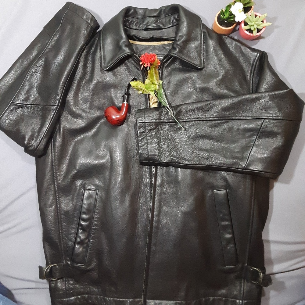 Marc New York Andrew Marc Men' Real Leather Jacket